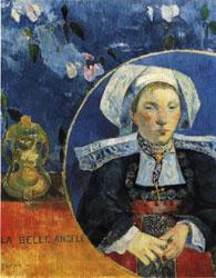 Paul Gauguin La Belle Angele Norge oil painting art